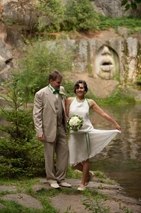 Svatba na hradě Lipnice na Vysočině
