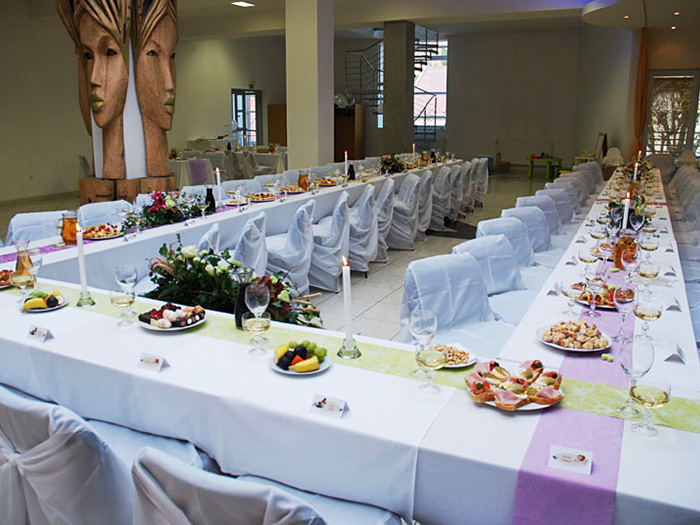 Svatební hostina v sálu Brixen, Vysočina